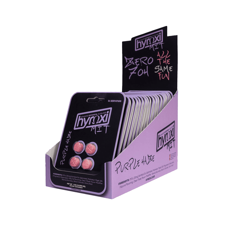Hyroxi MIT-A Tablets Purple Haze 20-pack display